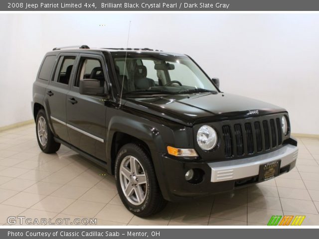 2008 Jeep Patriot Limited 4x4 in Brilliant Black Crystal Pearl