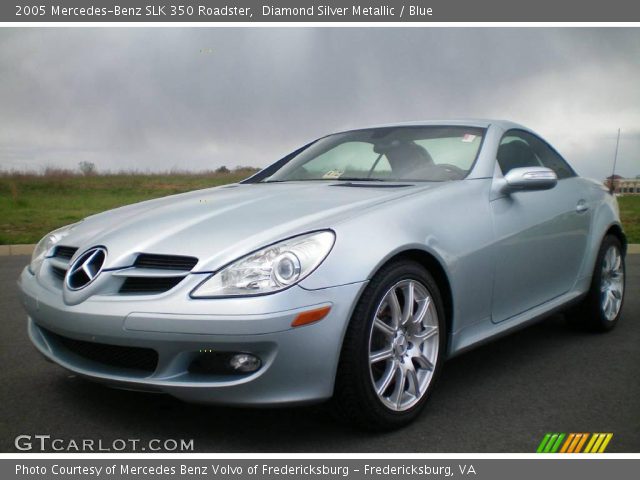 2005 Mercedes-Benz SLK 350 Roadster in Diamond Silver Metallic