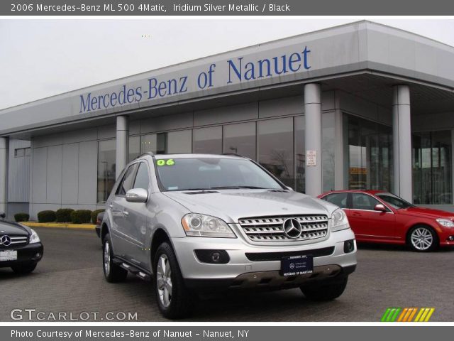 2006 Mercedes-Benz ML 500 4Matic in Iridium Silver Metallic