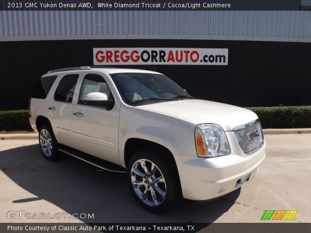2013 GMC Yukon Denali AWD in White Diamond Tricoat