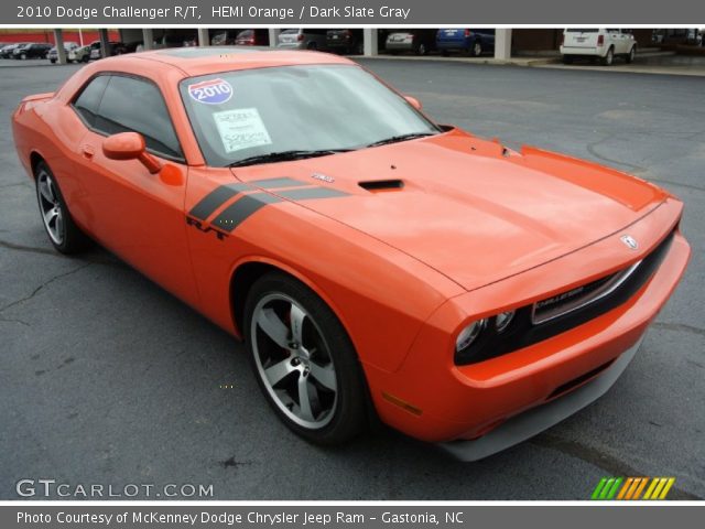 2010 Dodge Challenger R/T in HEMI Orange