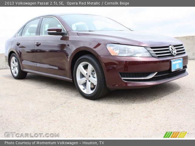 2013 Volkswagen Passat 2.5L SE in Opera Red Metallic