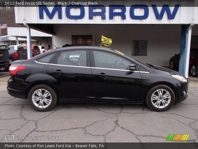 2012 Ford Focus SEL Sedan in Black