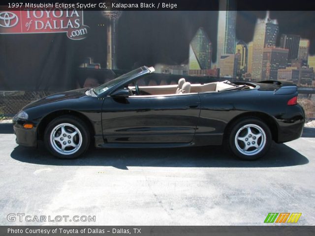 1997 Mitsubishi Eclipse Spyder GS in Kalapana Black