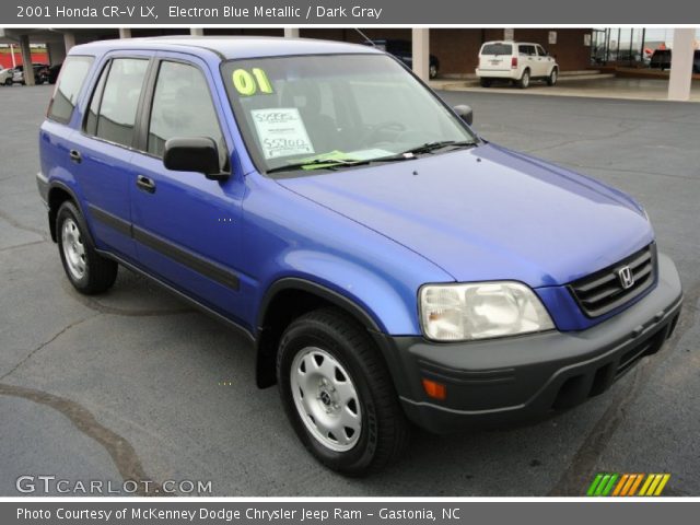 2001 Honda CR-V LX in Electron Blue Metallic