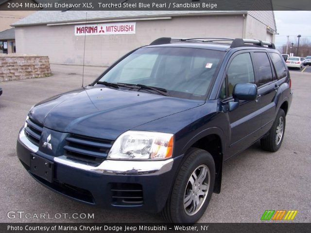 2004 Mitsubishi Endeavor XLS in Torched Steel Blue Pearl