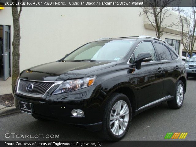 2010 Lexus RX 450h AWD Hybrid in Obsidian Black