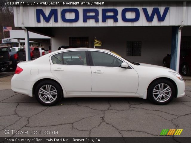 2010 Infiniti G 37 x AWD Sedan in Moonlight White