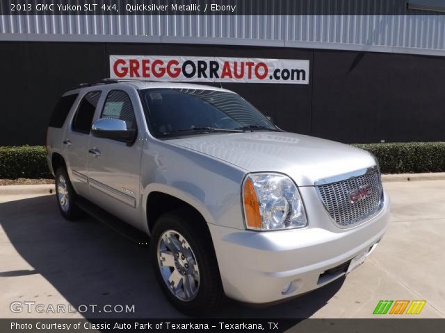 2013 GMC Yukon SLT 4x4 in Quicksilver Metallic