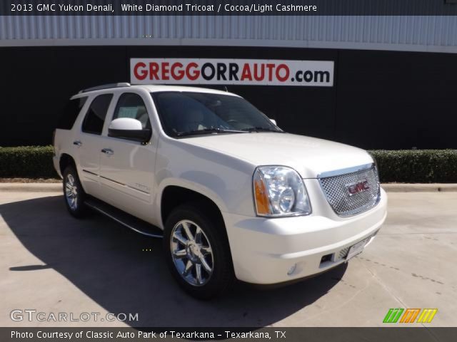 2013 GMC Yukon Denali in White Diamond Tricoat