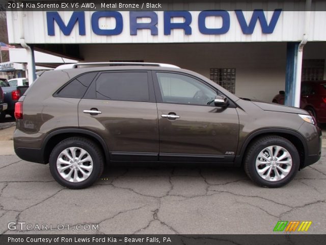2014 Kia Sorento EX V6 AWD in Metal Bronze