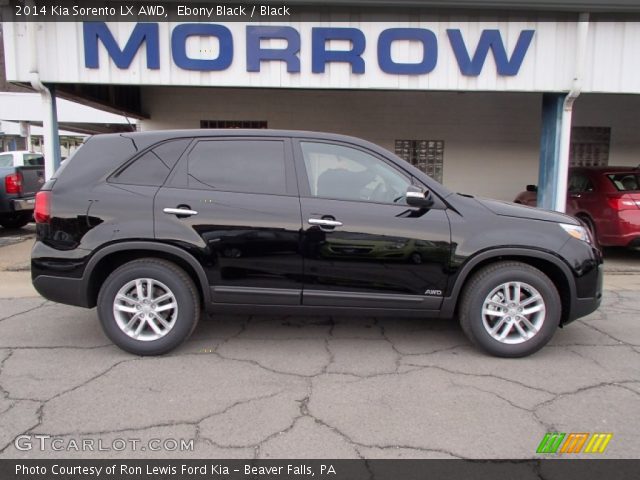 2014 Kia Sorento LX AWD in Ebony Black