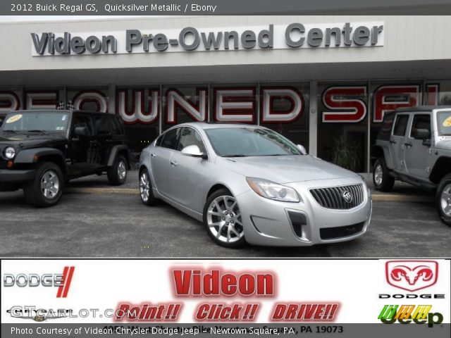 2012 Buick Regal GS in Quicksilver Metallic