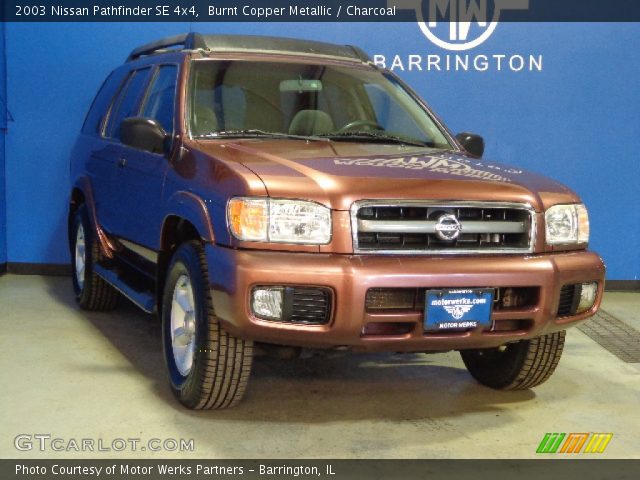 2003 Nissan Pathfinder SE 4x4 in Burnt Copper Metallic