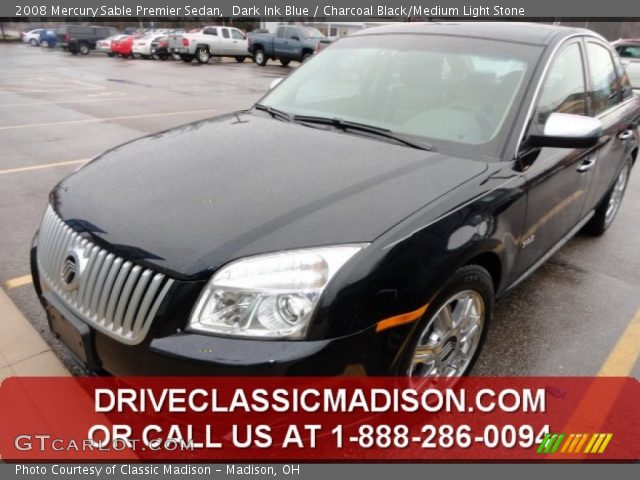 2008 Mercury Sable Premier Sedan in Dark Ink Blue