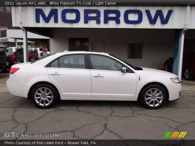 2011 Lincoln MKZ AWD in White Platinum Tri-Coat
