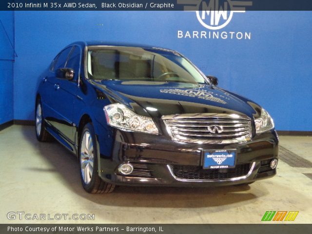 2010 Infiniti M 35x AWD Sedan in Black Obsidian