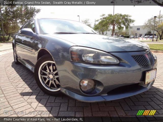 2006 Pontiac Grand Prix Sedan in Stealth Gray Metallic