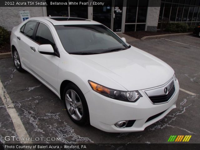 2012 Acura TSX Sedan in Bellanova White Pearl