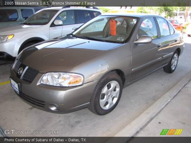 2005 Nissan Sentra 1.8 S in Bronze Shimmer