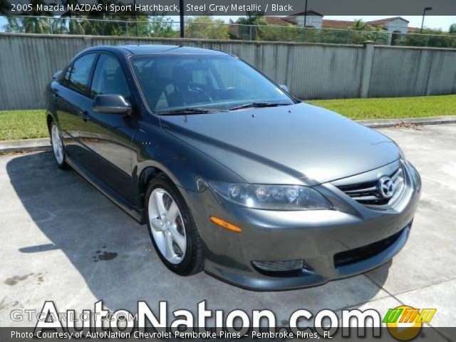 2005 Mazda MAZDA6 i Sport Hatchback in Steel Gray Metallic