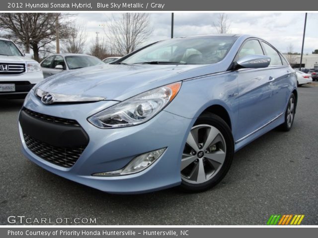2012 Hyundai Sonata Hybrid in Blue Sky Metallic