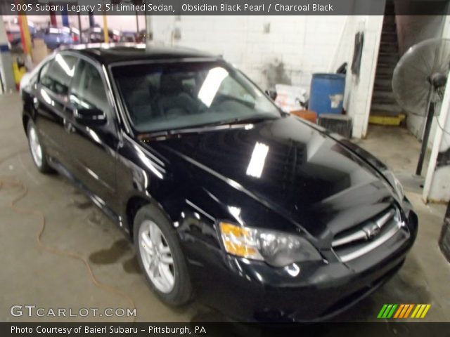 2005 Subaru Legacy 2.5i Limited Sedan in Obsidian Black Pearl