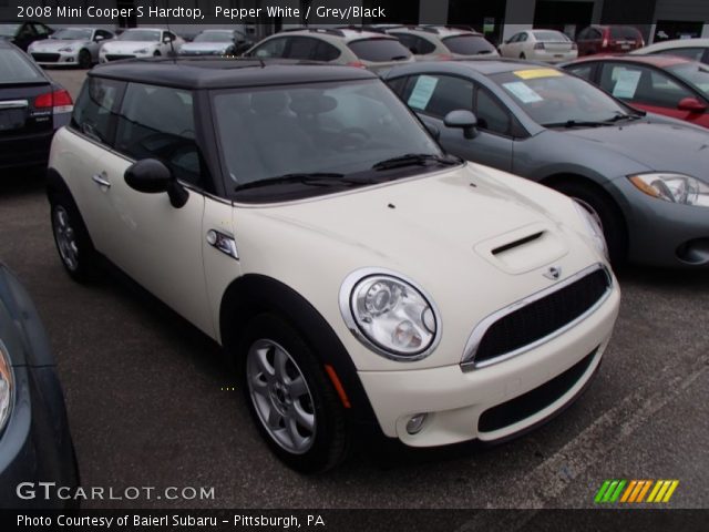 2008 Mini Cooper S Hardtop in Pepper White