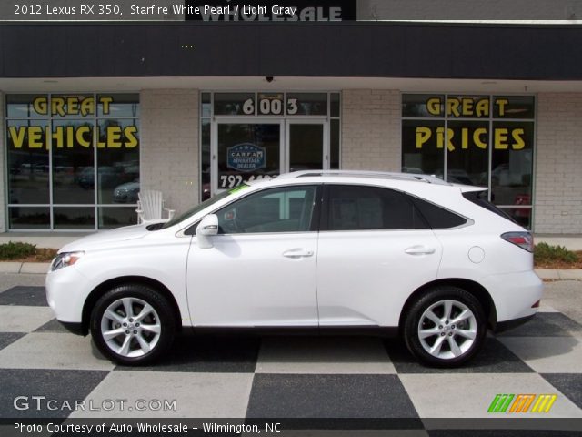 2012 Lexus RX 350 in Starfire White Pearl