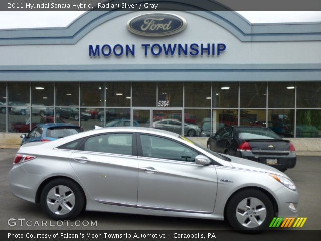 2011 Hyundai Sonata Hybrid in Radiant Silver