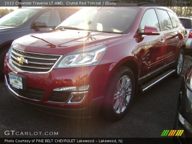 2013 Chevrolet Traverse LT AWD in Crystal Red Tintcoat