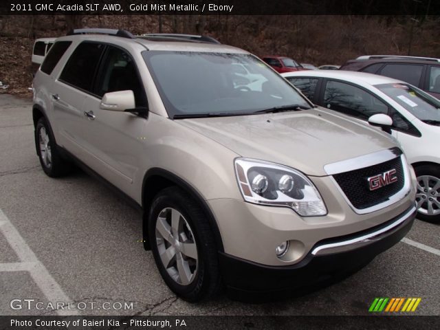 2011 GMC Acadia SLT AWD in Gold Mist Metallic