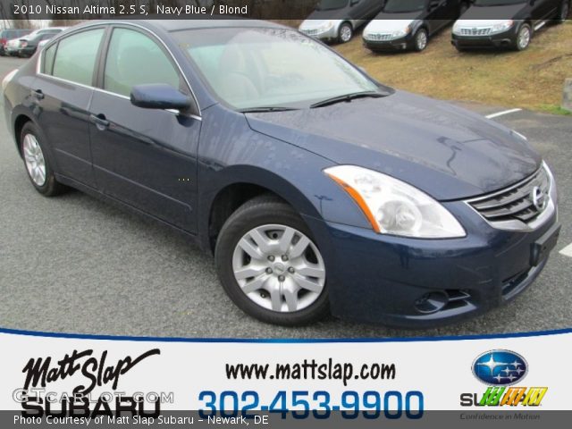 2010 Nissan Altima 2.5 S in Navy Blue