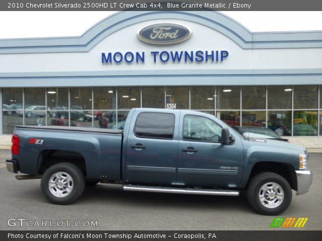 2010 Chevrolet Silverado 2500HD LT Crew Cab 4x4 in Blue Granite Metallic