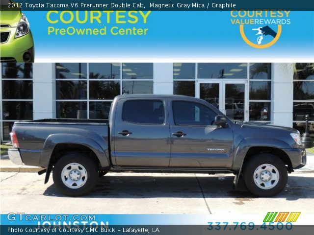 2012 Toyota Tacoma V6 Prerunner Double Cab in Magnetic Gray Mica