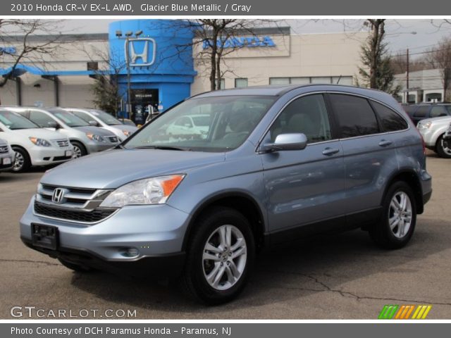 2010 Honda CR-V EX-L AWD in Glacier Blue Metallic