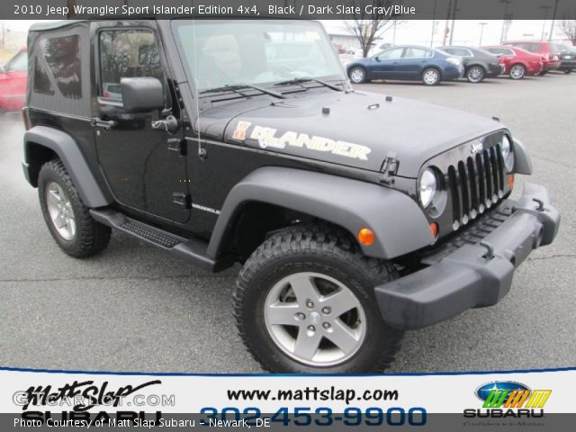 2010 Jeep Wrangler Sport Islander Edition 4x4 in Black
