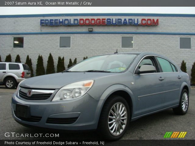 2007 Saturn Aura XE in Ocean Mist Metallic