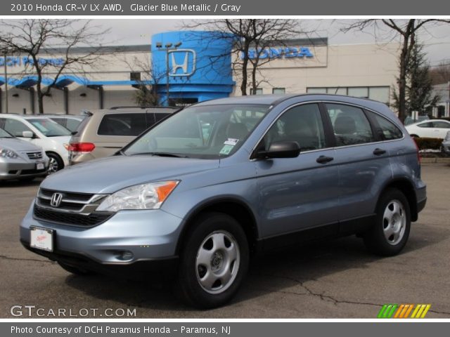 2010 Honda CR-V LX AWD in Glacier Blue Metallic