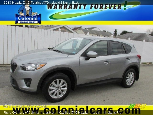 2013 Mazda CX-5 Touring AWD in Liquid Silver