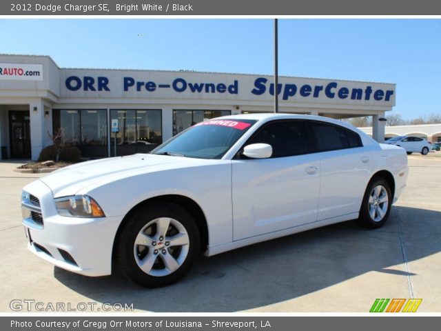 2012 Dodge Charger SE in Bright White