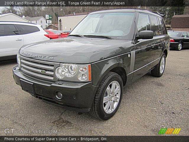 2006 Land Rover Range Rover HSE in Tonga Green Pearl