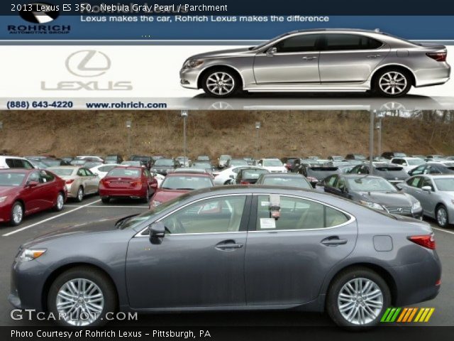 2013 Lexus ES 350 in Nebula Gray Pearl