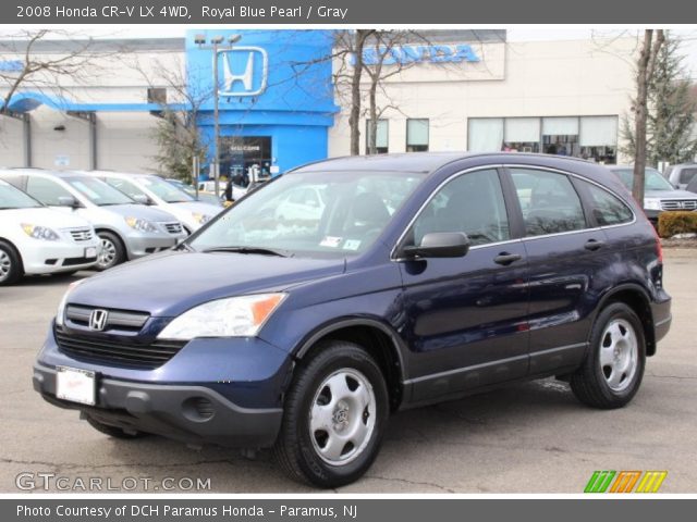 2008 Honda CR-V LX 4WD in Royal Blue Pearl