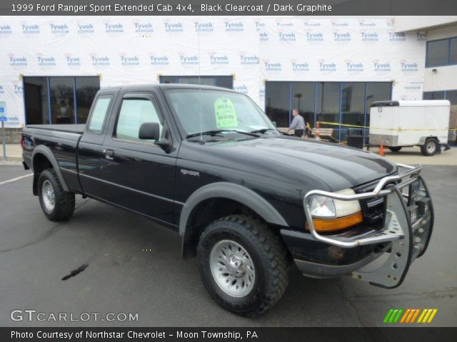 1999 Ford Ranger Sport Extended Cab 4x4 in Black Clearcoat