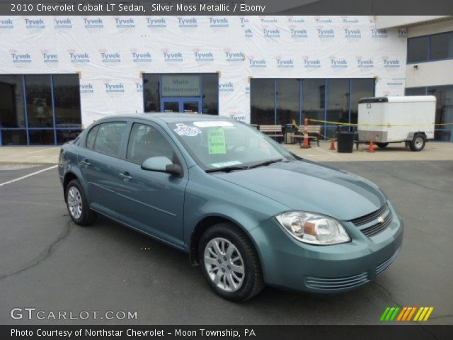 2010 Chevrolet Cobalt LT Sedan in Silver Moss Metallic
