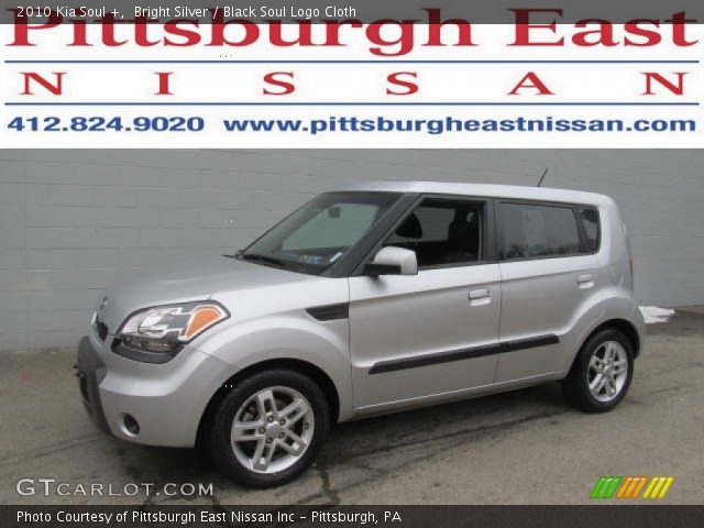 2010 Kia Soul + in Bright Silver