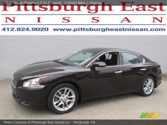 2010 Nissan Maxima 3.5 SV Premium in Crimson Black