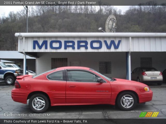 2001 Pontiac Grand Am SE Coupe in Bright Red