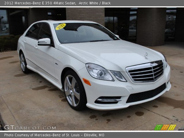 2012 Mercedes-Benz E 350 4Matic Sedan in Arctic White